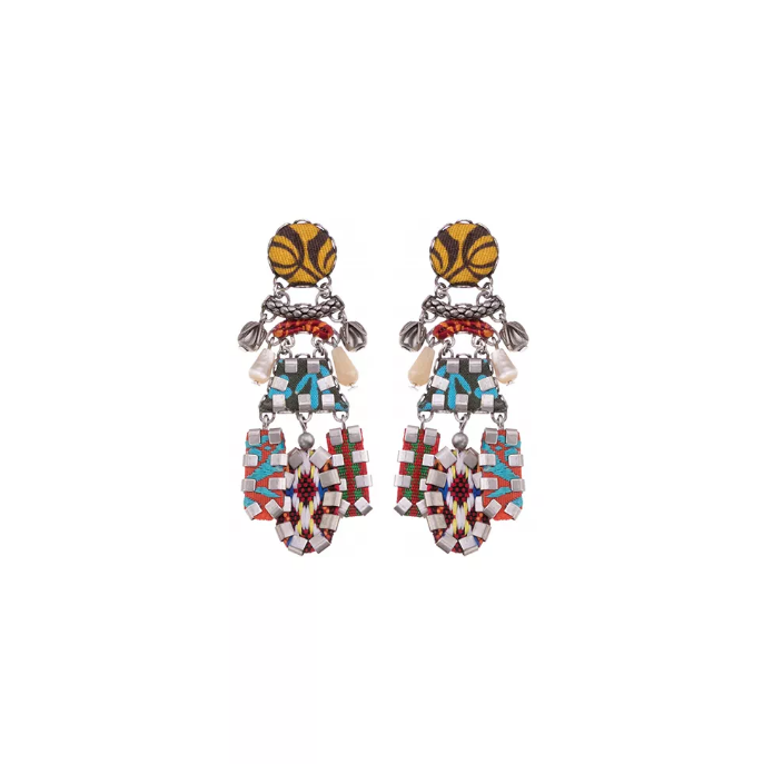 Summer Heat, &#39;Ermita&#39; Earrings - Magpie Jewellery