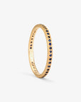 Sapphire Eternity Band YG | Magpie Jewellery