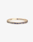 Sapphire Eternity Band WG | Magpie Jewellery