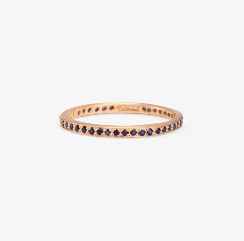 Sapphire Eternity Band RG | Magpie Jewellery