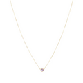 Comino Gold Amethyst Necklace - Magpie Jewellery