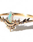 Opal Lvna Supreme  Ring - Magpie Jewellery