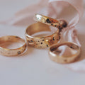 Wide Written in the Stars Ring - Magpie Jewellery