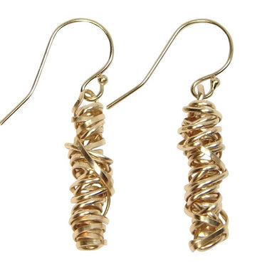 Twist Earring - Small | Magpie Jewellery | Yellow Gold