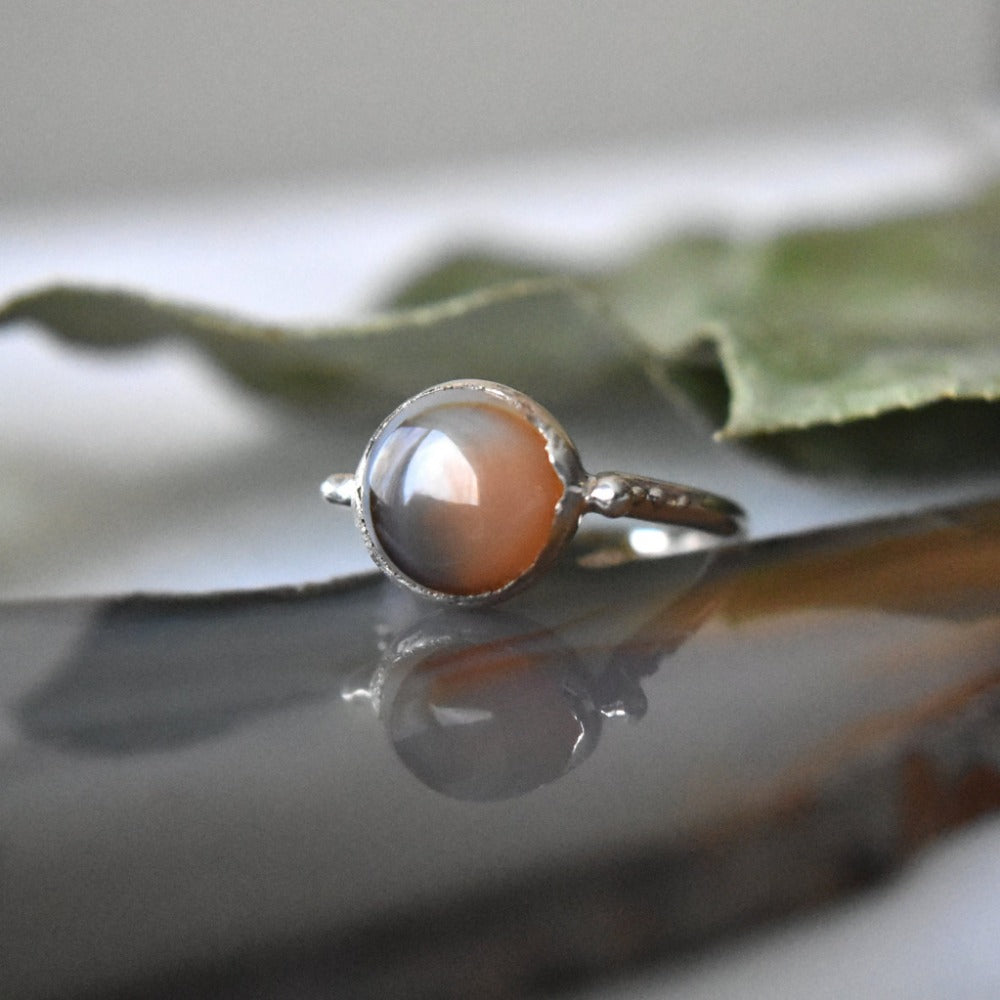 Montana Agate Ring - Magpie Jewellery