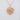 Aquamarine Mandala Necklace with Diamond Halo - Magpie Jewellery