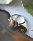 Montana Agate Ring - Magpie Jewellery