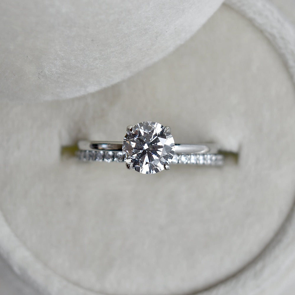 1.07ct Lab Diamond Solitaire Engagement Ring | Magpie Jewellery