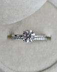 1.07ct Lab Diamond Solitaire Engagement Ring
