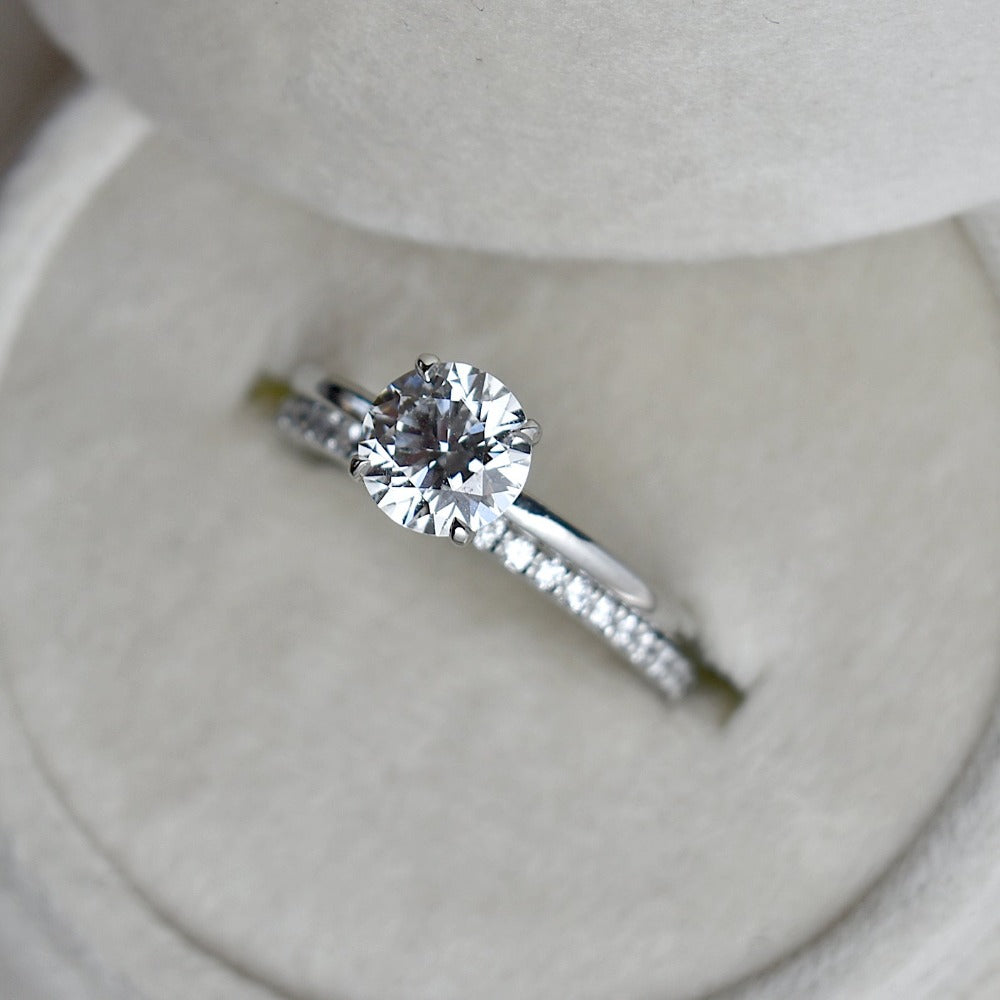 1.07ct Lab Diamond Solitaire Engagement Ring | Magpie Jewellery