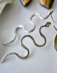 Large Snake Earrings - Magpie Jewellery