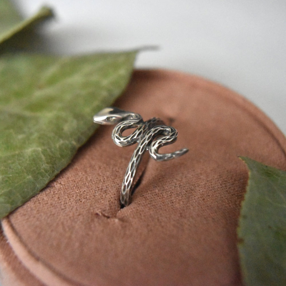 Medium Snake Ring - Magpie Jewellery