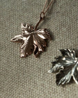 Canadian Maple Leaf Pendant - Magpie Jewellery