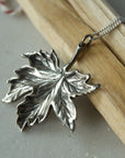 Canadian Maple Leaf Pendant - Magpie Jewellery