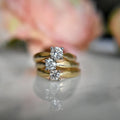 Cathedral-Set Diamond Solitaire Ring - Magpie Jewellery