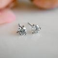 Martini Diamond Studs - Magpie Jewellery