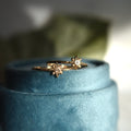 Diamond Polaris Star Ring - Magpie Jewellery