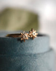 Diamond Polaris Star Ring - Magpie Jewellery