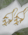 Night Willow Drop Earrings - Magpie Jewellery