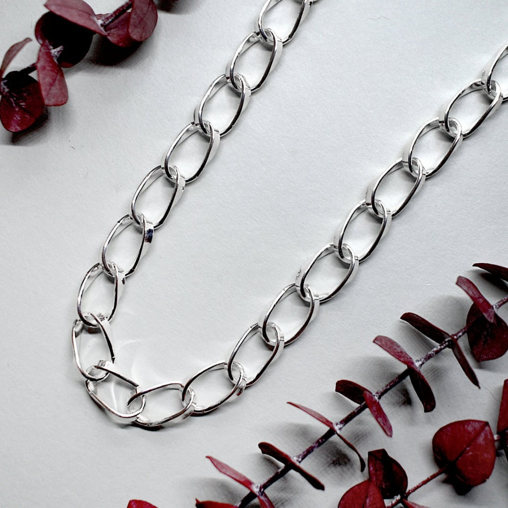 34&quot; Twisted Oval Link Chain - Magpie Jewellery