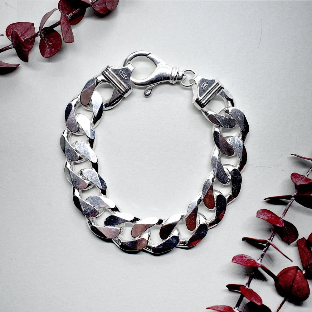 Heavy Cuban Link Bracelet - Magpie Jewellery