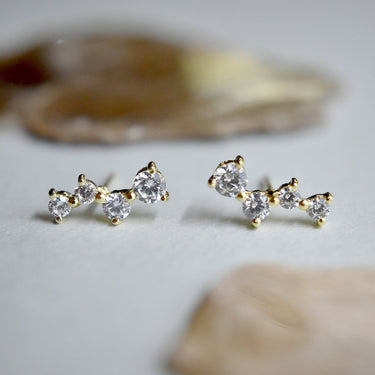 CZ Constellation Stud - Magpie Jewellery