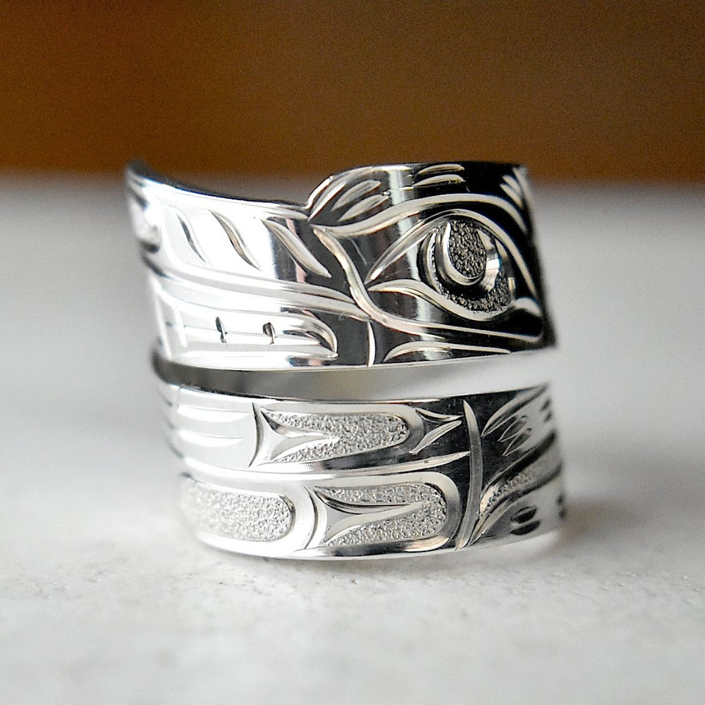 Totem Spiral Ring - Joe Descoteaux - Magpie Jewellery