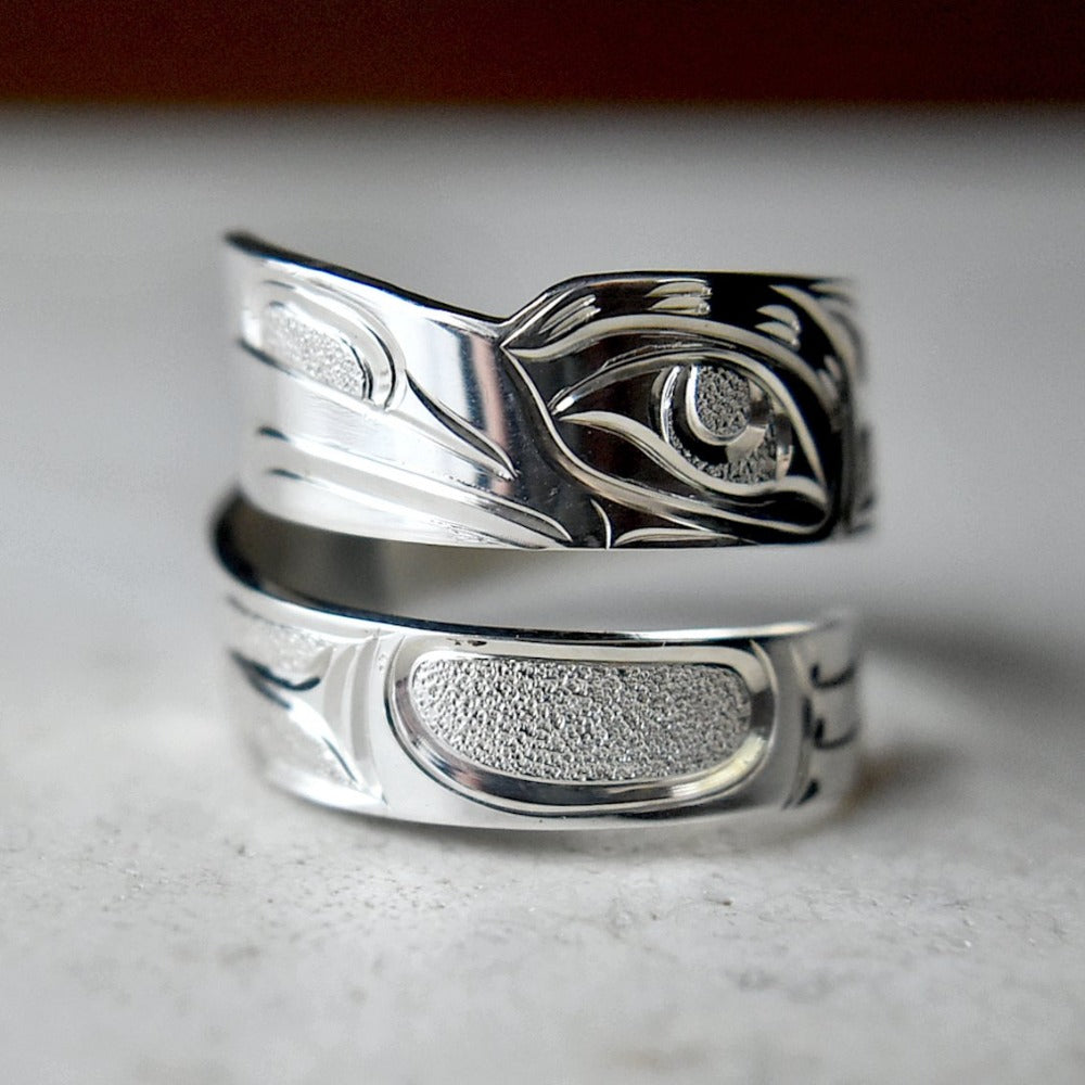 Totem Spiral Ring - Joe Descoteaux - Magpie Jewellery