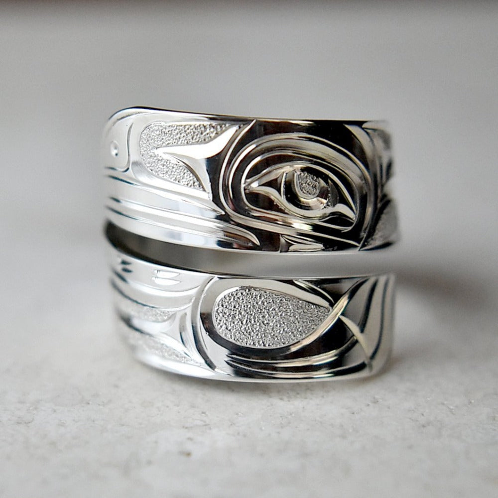 Totem Spiral Ring - Joe Descoteaux - Magpie Jewellery