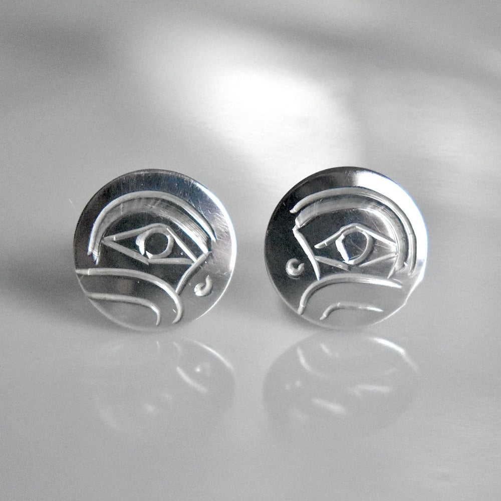 Medium Totem Studs - Magpie Jewellery