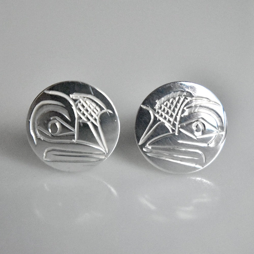 Medium Totem Studs - Magpie Jewellery