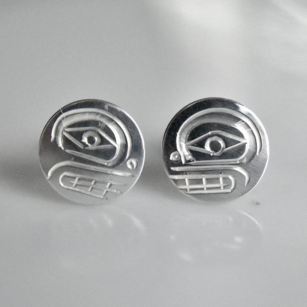 Medium Totem Studs - Magpie Jewellery