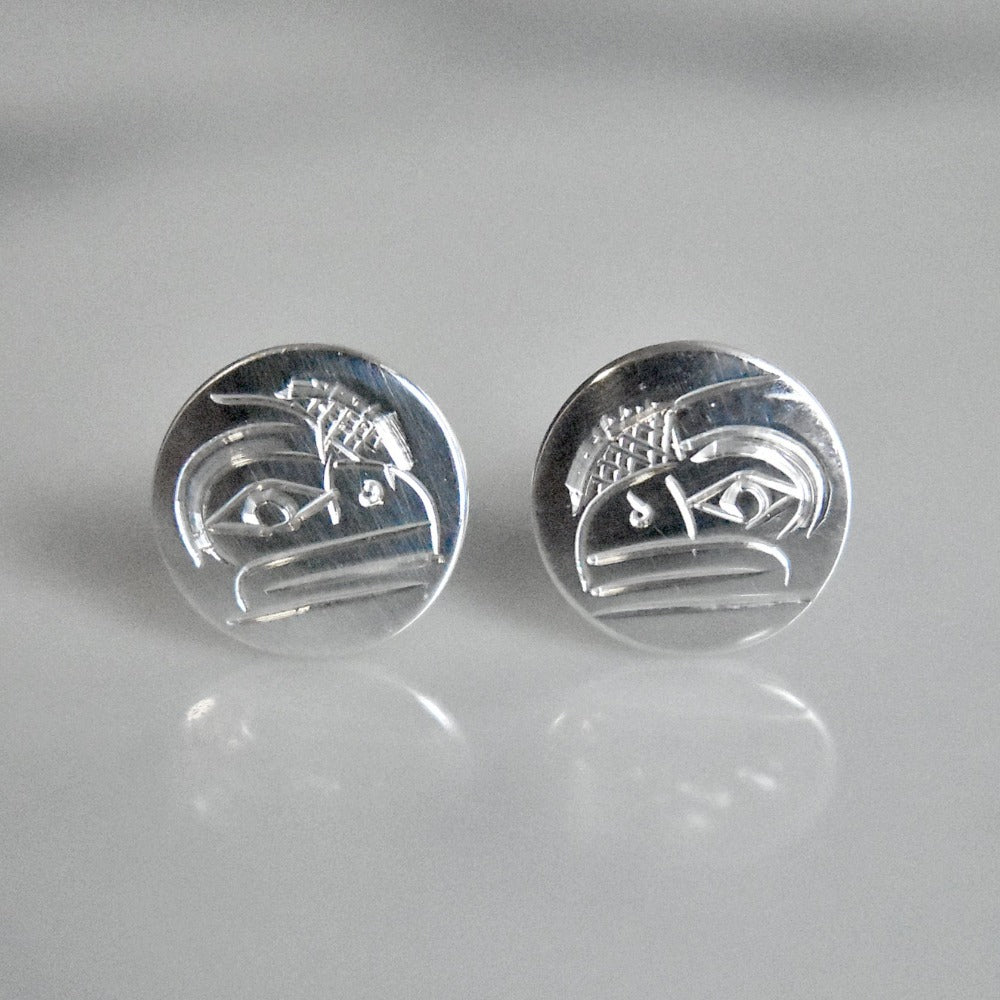 Medium Totem Studs - Magpie Jewellery