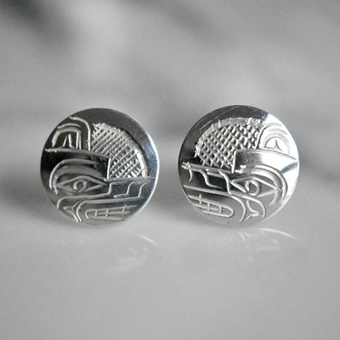 Large Totem Studs - Magpie Jewellery