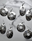 Keyhole Totem Drop Earrings - Magpie Jewellery