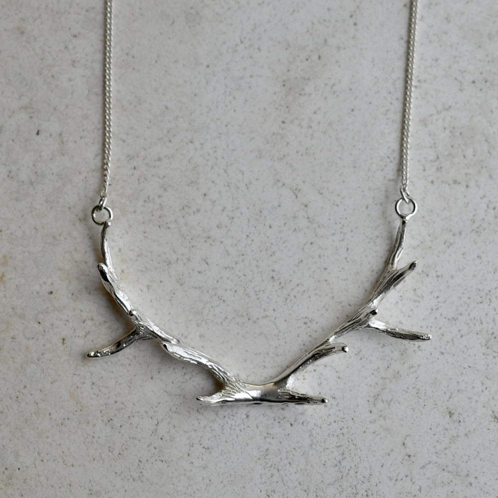 Large Antler Necklace - Magpie Jewellery