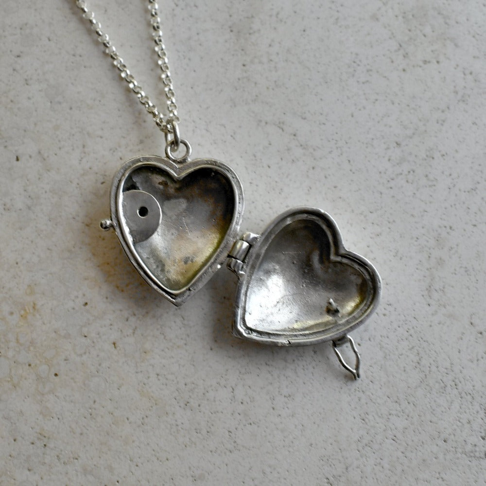 Heart Locket - Magpie Jewellery