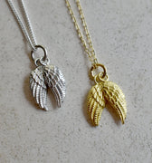 Tiny Wings Necklace - Magpie Jewellery