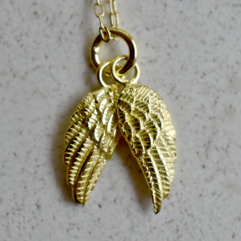 Tiny Wings Necklace - Magpie Jewellery