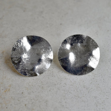 Berkat Disc Studs - Magpie Jewellery