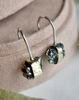 Jacinta Pyrite Drop Earring - Magpie Jewellery