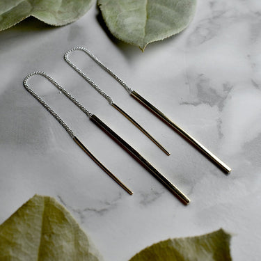 Quinn Polished Threaders - Magpie Jewellery
