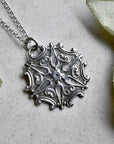 Star of David Die Struck Silver Necklace - Magpie Jewellery