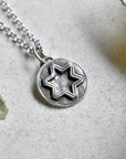 Mini Star of David Silver Necklace - Magpie Jewellery