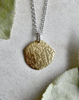 'Ashes' Small Patterned Pendant Necklace - Magpie Jewellery
