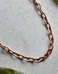 Copper Heavy Gauge Link Chain - Magpie Jewellery