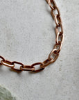 Copper Heavy Gauge Link Chain - Magpie Jewellery