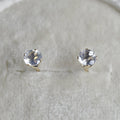 14k Claw-Set Moonstone Studs - Magpie Jewellery