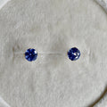 14k Claw-Set Tanzanite Studs - Magpie Jewellery