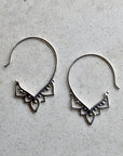 Delicate Hook Hoops - Magpie Jewellery